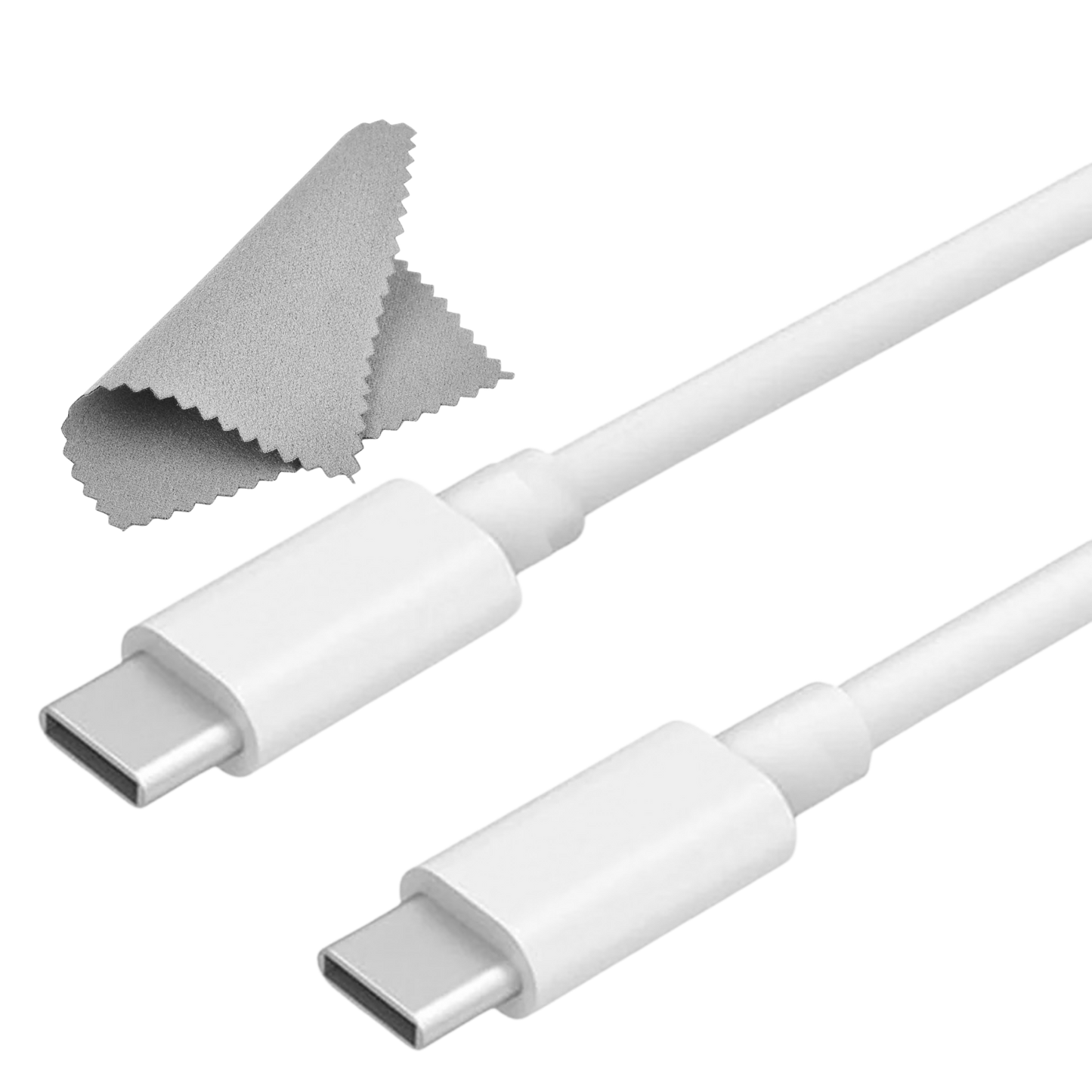 FREE USB-C Charger and Cleaning Cloth