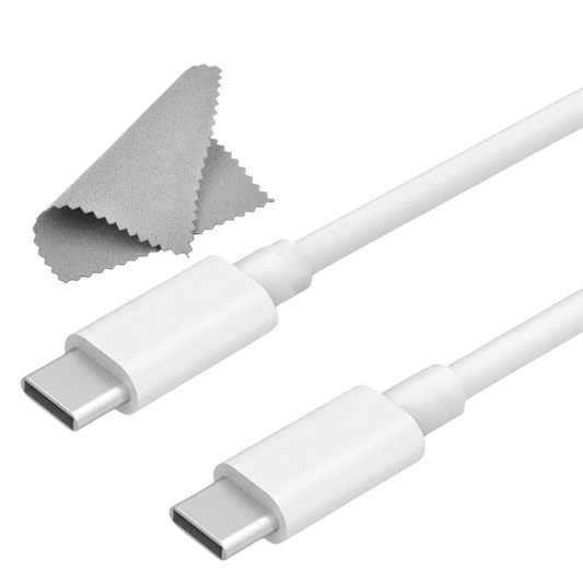FREE USB-C Charger and Cleaning Cloth